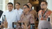 Wali Kota Makassar Munafri Arifuddin saat menerima Executive General Manager Pertamina Patra Niaga Regional Sulawesi Deny Sukendar di Rumah Jabatan Wali Kota Makassar, Rabu 23 September 2026.